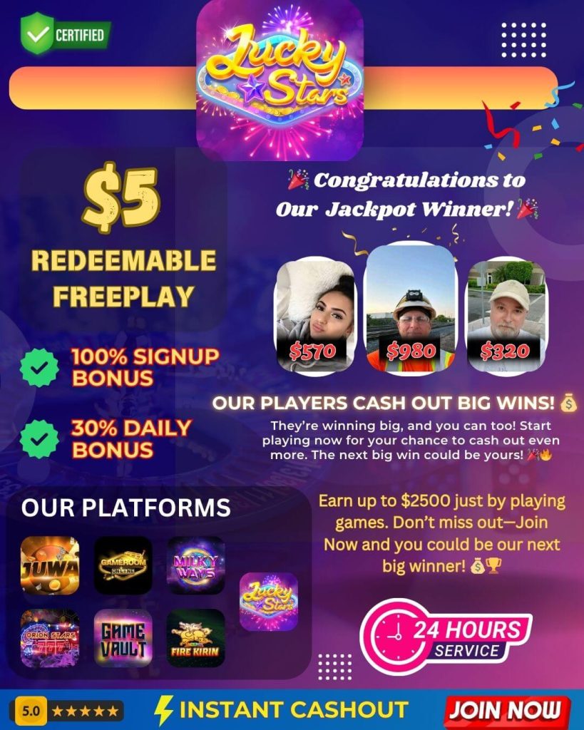 lucky star 777 ios app bonus